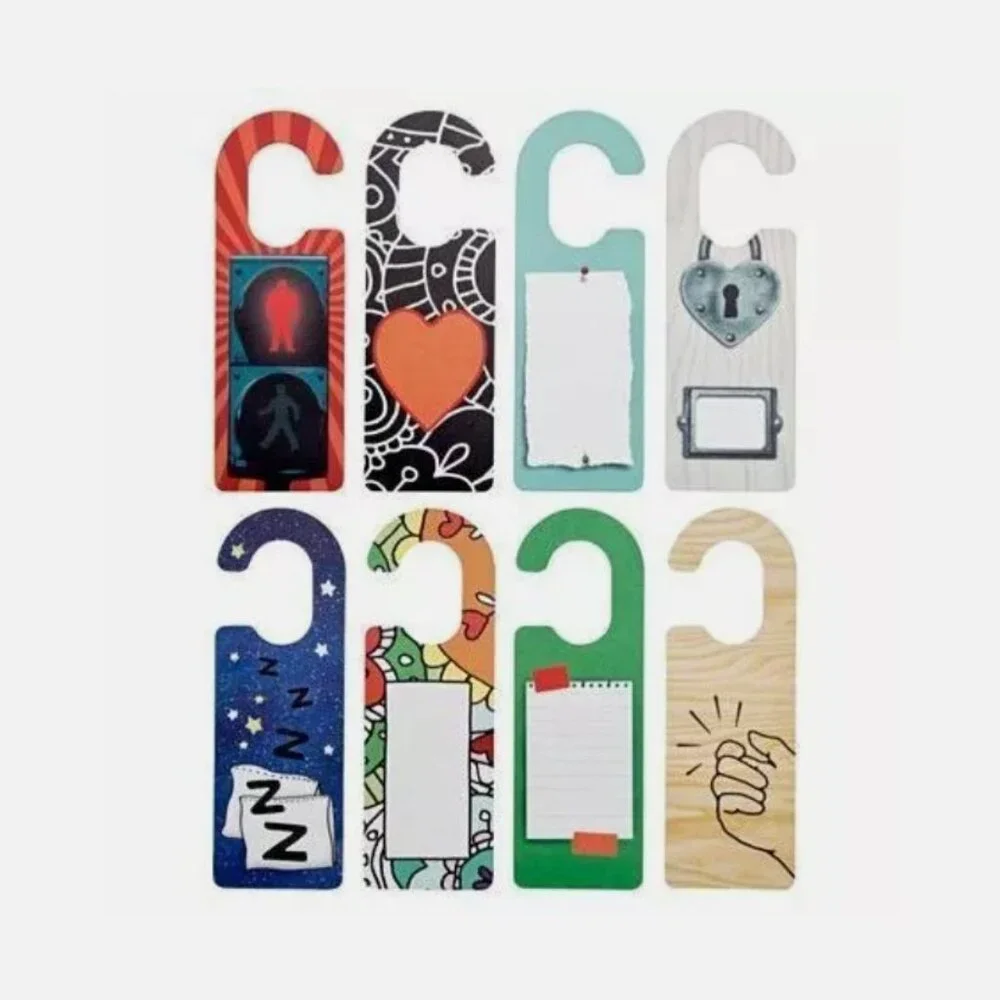 IKEA Stoppar Double Sided Door Hanger Signs